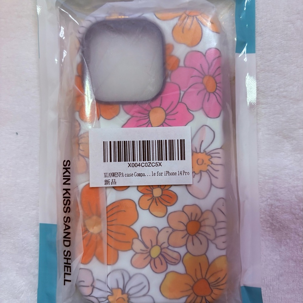 Floral iPhone 14 Pro Case - Multicolor